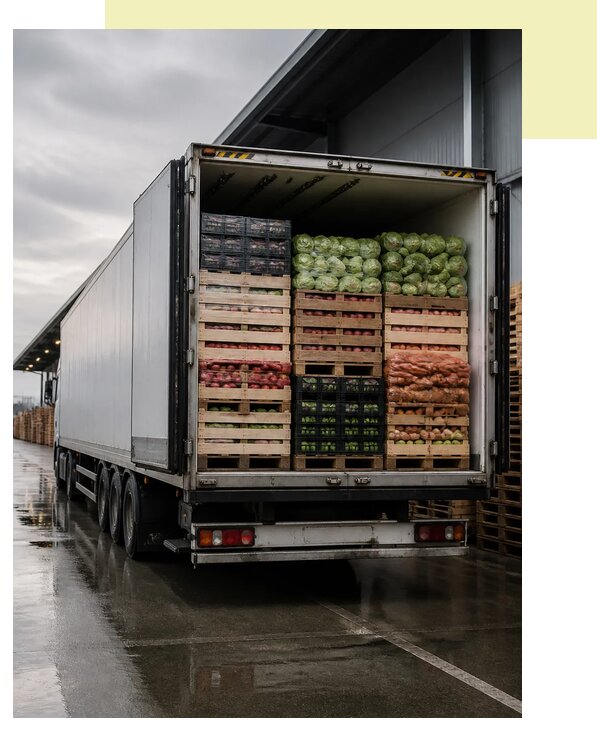 Перевозка плодоовощной продукции в Каменск-Шахтинского по цене от 5151 р. | Агросервис-Ксш
