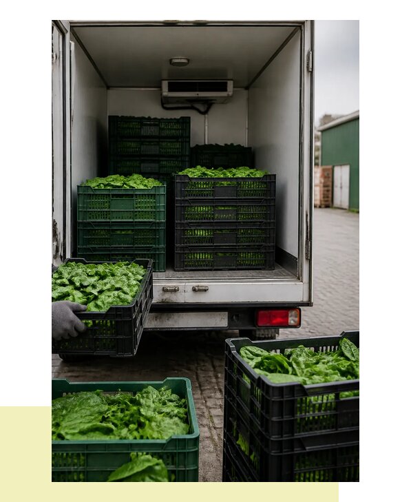 Перевозка шпината в Каменск-Шахтинского с сохранением свежести продукции